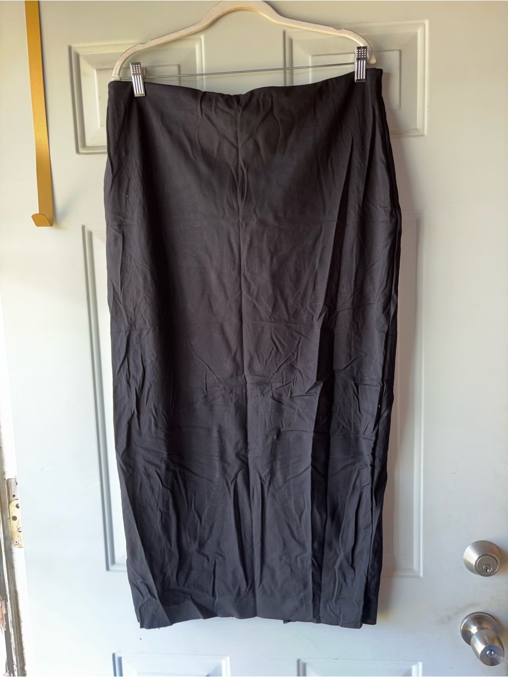 Open Edit long black skirt size XL